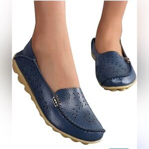 Women's Blue Loafers